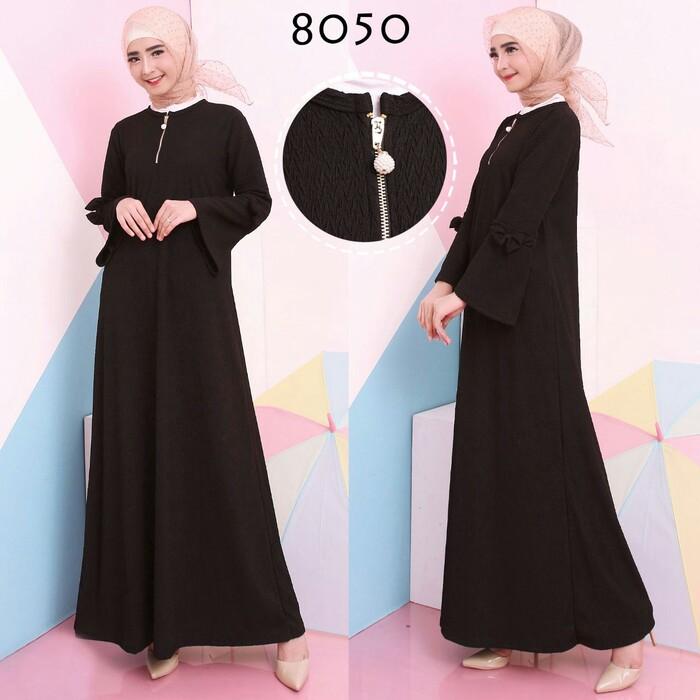 Fox -GAMIS MURAH Hanya Warna Hitam REAL PICTURE Baju Gamis wanita Baju Muslimah Dress Muslimah Fashion Muslimah Gamis Jumbo Gamis kerja Gamis Busui Gamis Casual Gamis motif Polos Baju Fashion Muslimah Baju fashion Baju fashion gamis