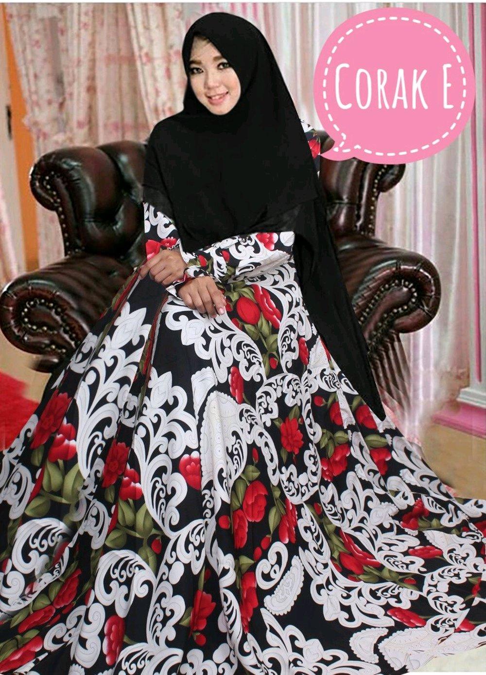 Gamis Syari Plus Khimar 3W Seri E di lapak Toko Kembar Tanah Abang rinymangiwa