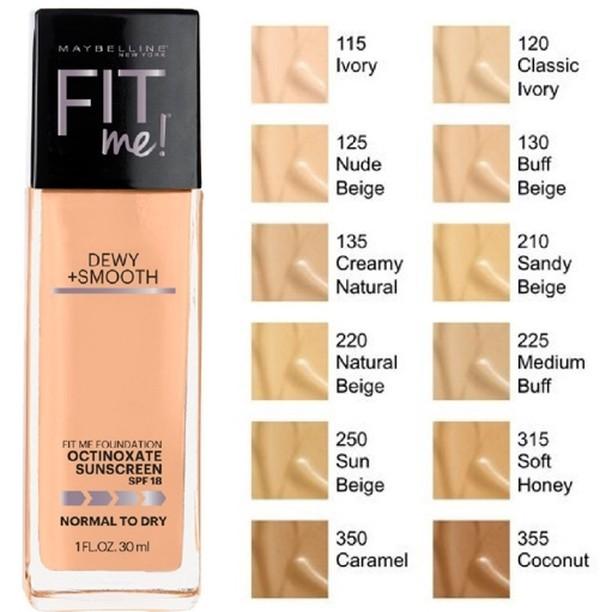 MAYBELLINE FIT ME DEWY + SMOOTH FOUNDATION210 SANG BEIGE