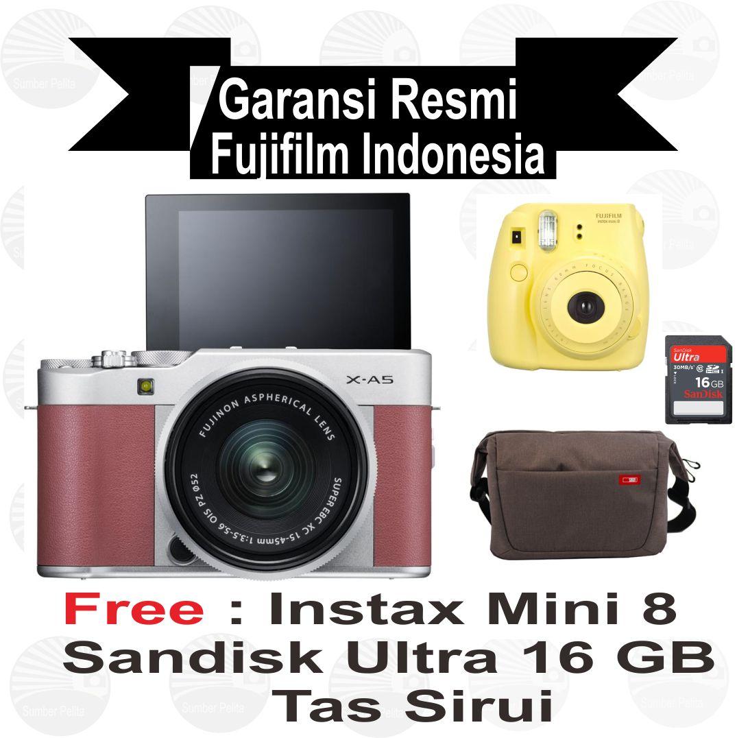 Fujifilm X-A5 Kit 15-45 mm Mirrorless XA5 Resmi Fujifilm Indonesia