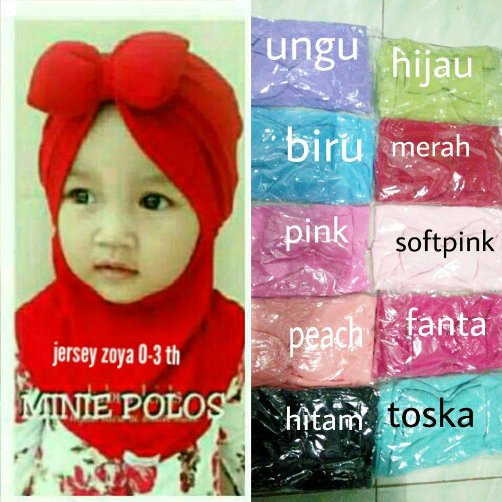 jilbab bayi mini polos jilbab anak kerudung bayi dan anak hijab bayi 0-4 tahun hijab anak Khimar bayi di lapak AF ONLINE 19yuniarti