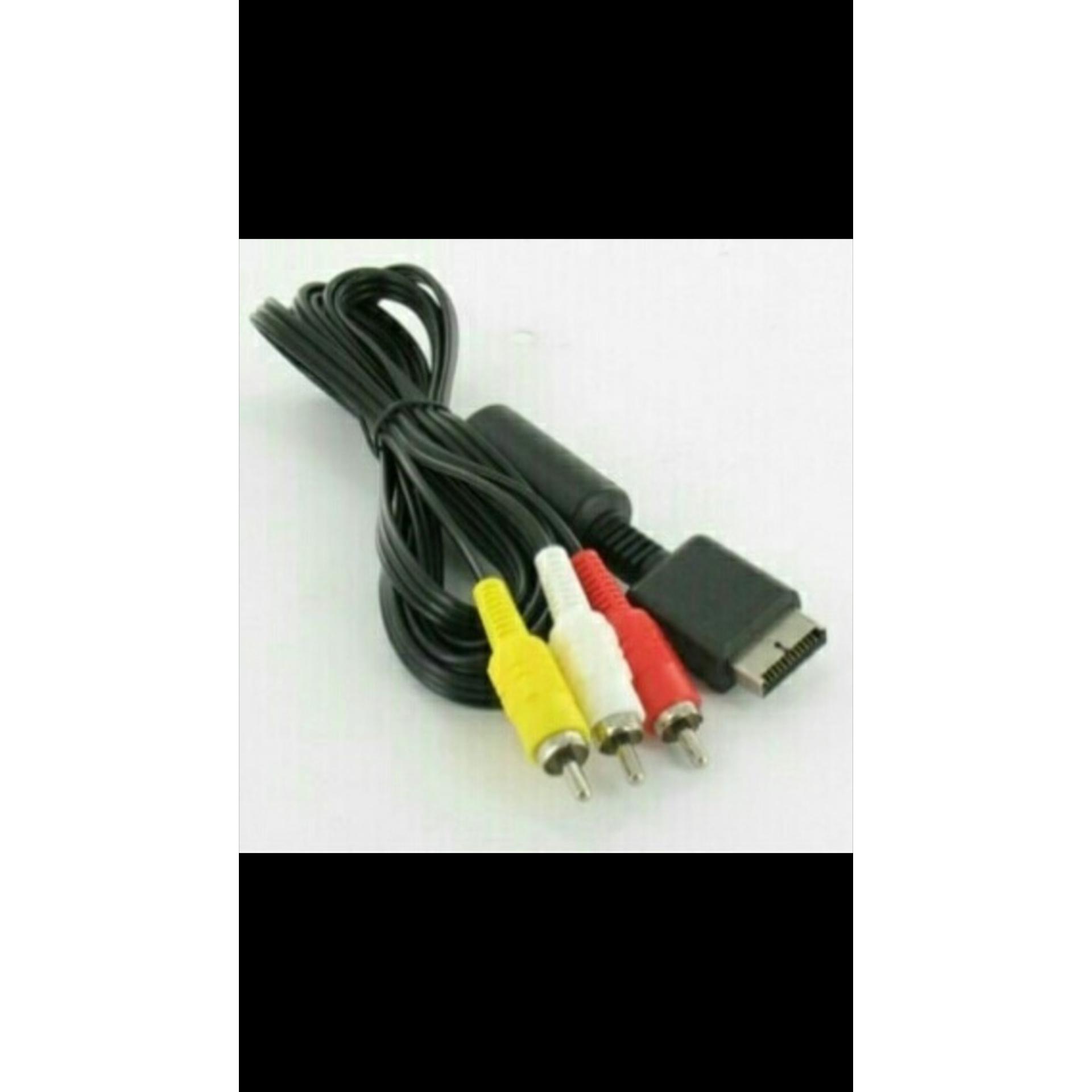 SONY KABEL AV ORIGINAL video cable Playstation 3 playstation 2 ps2 ps3 game gambar KABEL AV video cable Playstation 3 playstation 2 ps2 ps3 game gambar kabel av super kualitas lebih bagus , lebih kuat dibanding dgn kabel av biasa Bisa untuk PS1, PS2, PS3