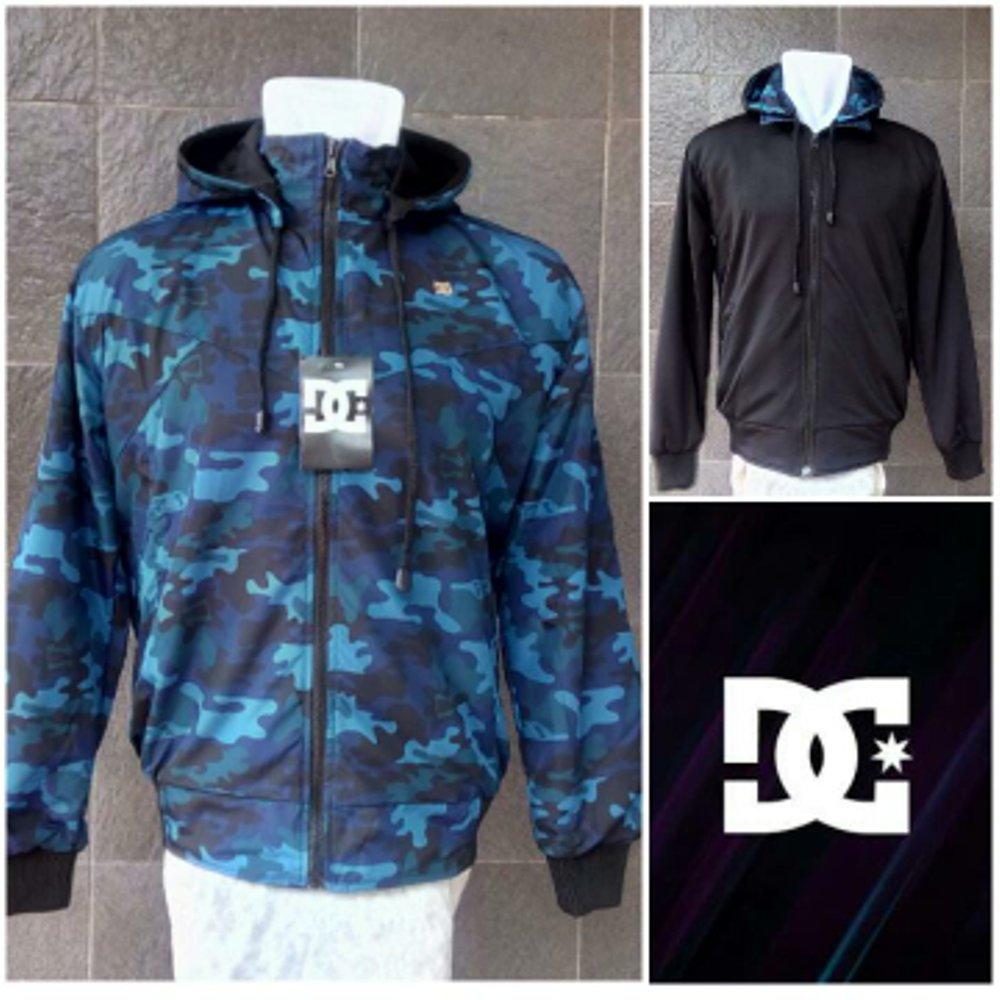 Jaket Parasut Bolak Balik Loreng Biru Hitam di lapak Jaket Parasut Nike jaketparasutnike