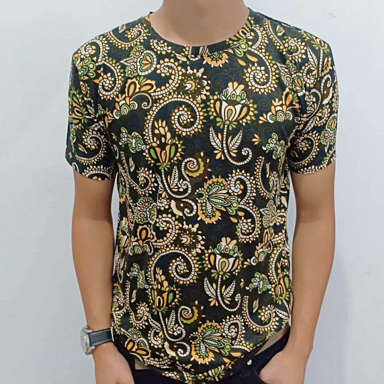 Master Tee - Kaos Pria Kaos Distro T-Shirt Fashion 100% Soft Cotton Combed 30s Pria Wanita Cewe Cowo Baju T-Shirt / Kaos Batik Flow / 3D Terbaru Baru Kekinian Animasi Gambar Batik Full Printing Kaos Termurah Berkualitas Kaos Disto Premium