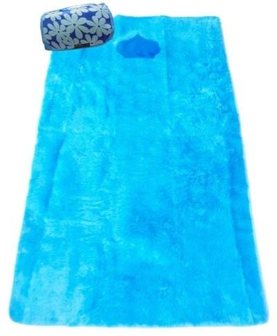 Lalitha Sajadah / Sajadah Tebal / Sajadah Turki / Sajadah Bulu / Sajadah Murah / Sajadah Empuk / Sajadah Busa / Sajadah Bulu Tebal / Sajadah Anak / Sajadah Polos / Sajadah Dewasa Orlin-Blu - Bisa COD