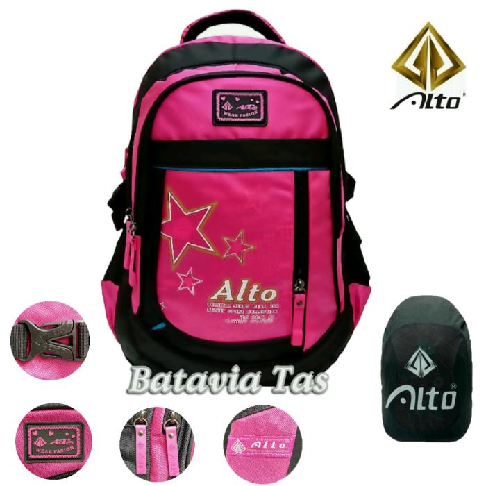 Alto Tas Ransel Batavia Tas Pria Tas Wanita Tas Ransel Pria Tas Ransel Wanita Tas Ransel Anak Tas Anak Murah Tas Ransel Anak Import Murah Tas Laptop Tas Punggung Tas Outdoor Tas Hangout Tas Kerja Tas Kuliah Tas Sekolah + Waterproof Raincover