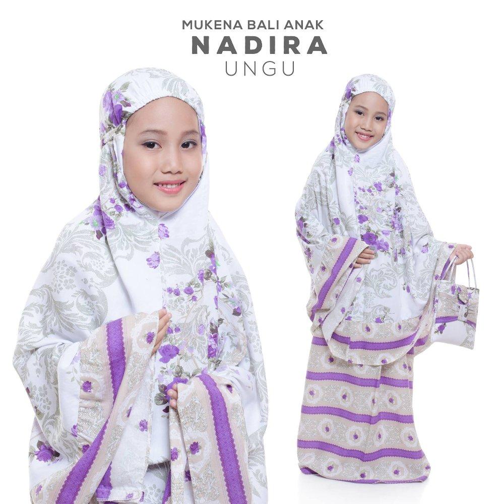 GROSIR MUKENA BALI ANAK NADIRA UNGU di lapak Grosir Mukena Dessy mukenadessy
