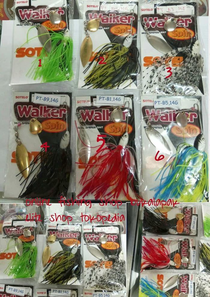 HARGA DISKON!!! SPINER BAIT SOTELO WALKER 14g - dgll6v