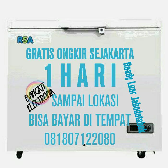 HARGA SPESIAL!!! RSA CF 220 CHEST FREEZER 220 L -15 ~ -25 Celcius - z2vI4P