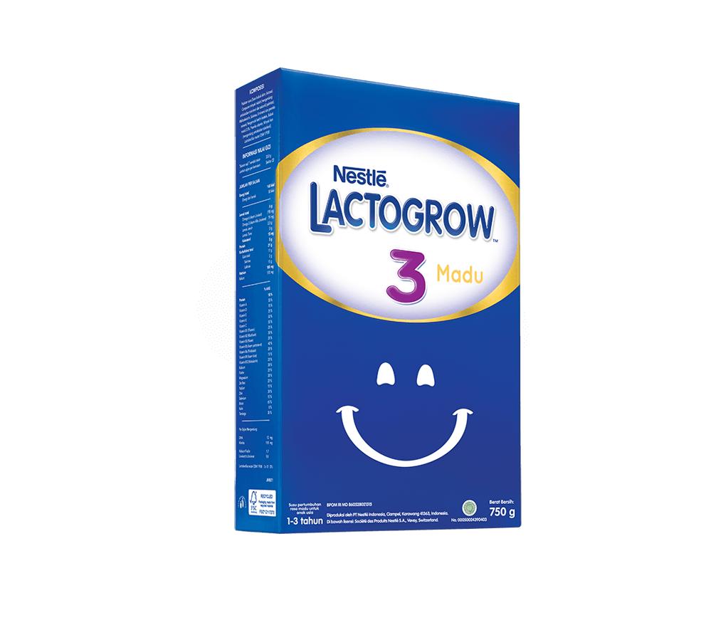 Lactogrow 3 Madu Box 750gr By Tokopopoksehati