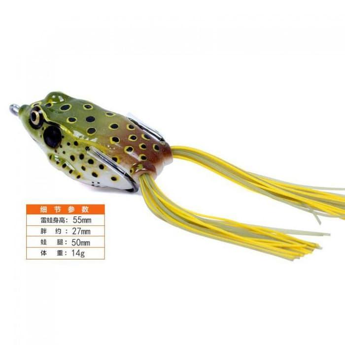 PROMO!!! Umpan pancing lure bait kodok untuk ikan ukuran besar - pbo3R6