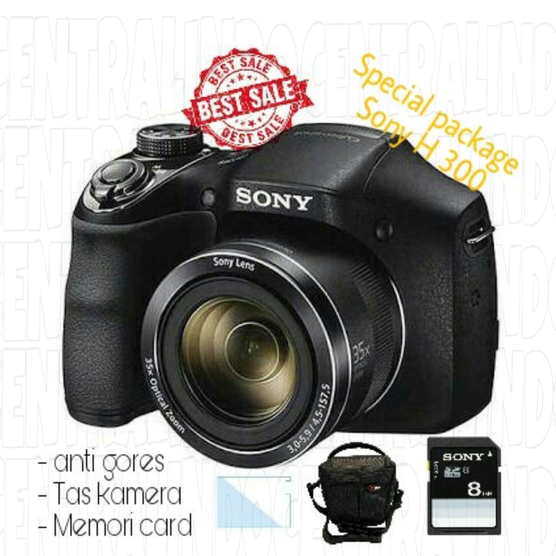 SPECIAL PACKAGE KAMERA SONY H300 WITH ACC