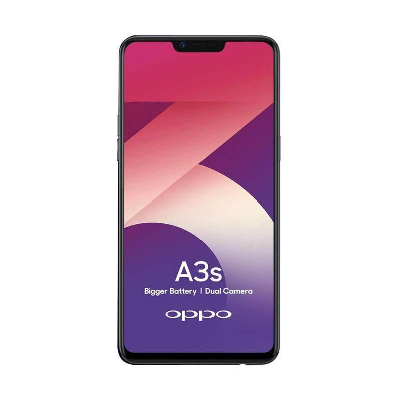 Oppo A3S Smartphone - 3/32GB - Garansi Resmi - Purple