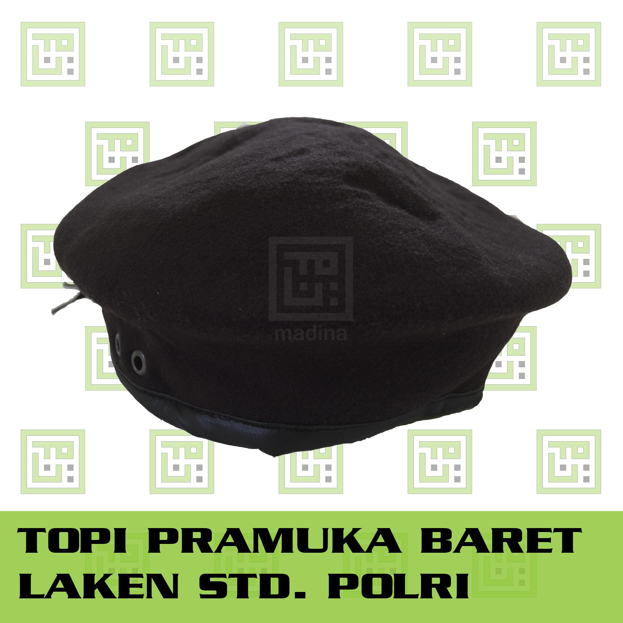 TOPI PRAMUKA - TOPI PRAMUKA BARET POLRI