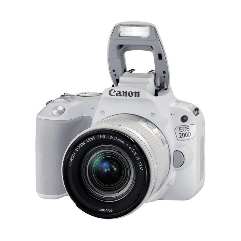 Canon EOS 200D Kit EF-S 18-55mm IS STM Kamera DSLR - Black