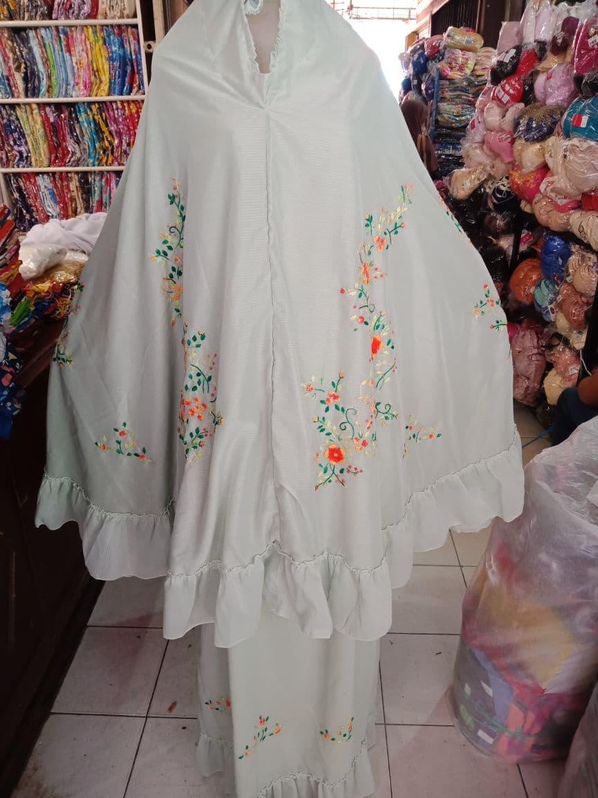 mukena sulam khas bukittinggi kualitas no. 1
