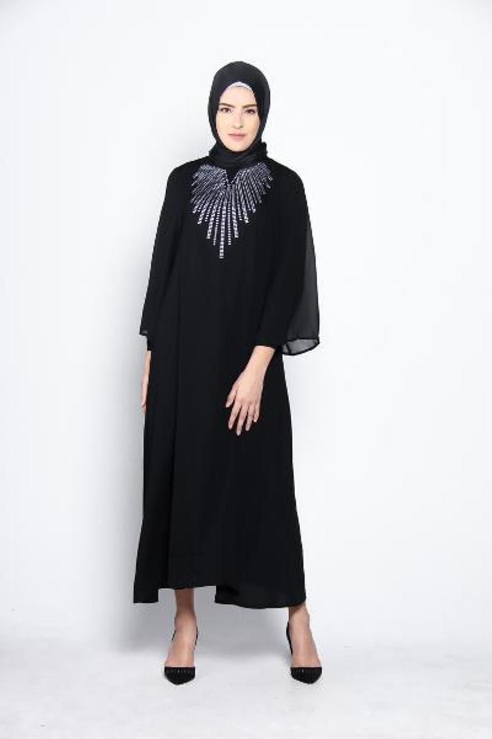 Gamis Alena SN elzatta Black