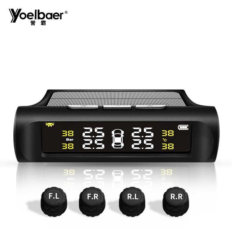 BISA COD Yoelbaer Monitoring Tekanan Ban Mobil TPMS Solar Power - TP880 Tersedia Juga peralatan mobil/ Aksesoris mobil/