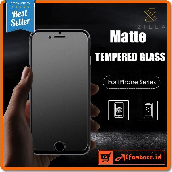 Zilla 2.5D Matte Tempered Glass Curved Edge 9H for iPhone 6/6s Plus