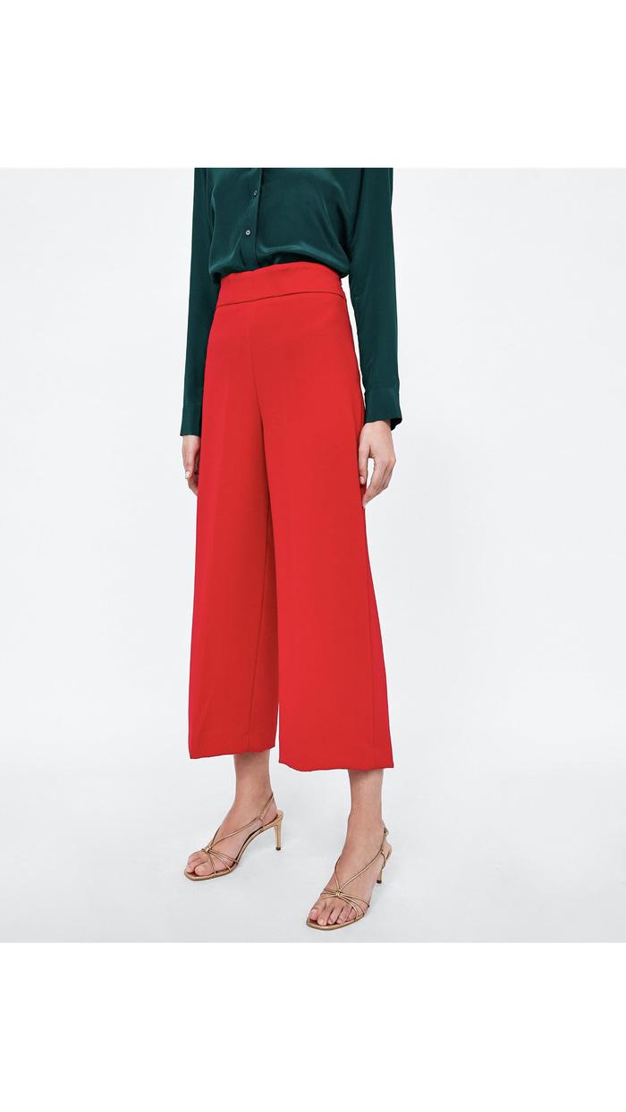 Celana Kulot Zara Woman Original Not Gap Hnm Mango Victoria Secret