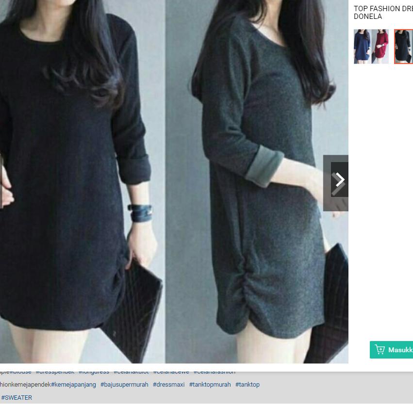 KING_FASHION BLOUSE WANITA DONELA 3W