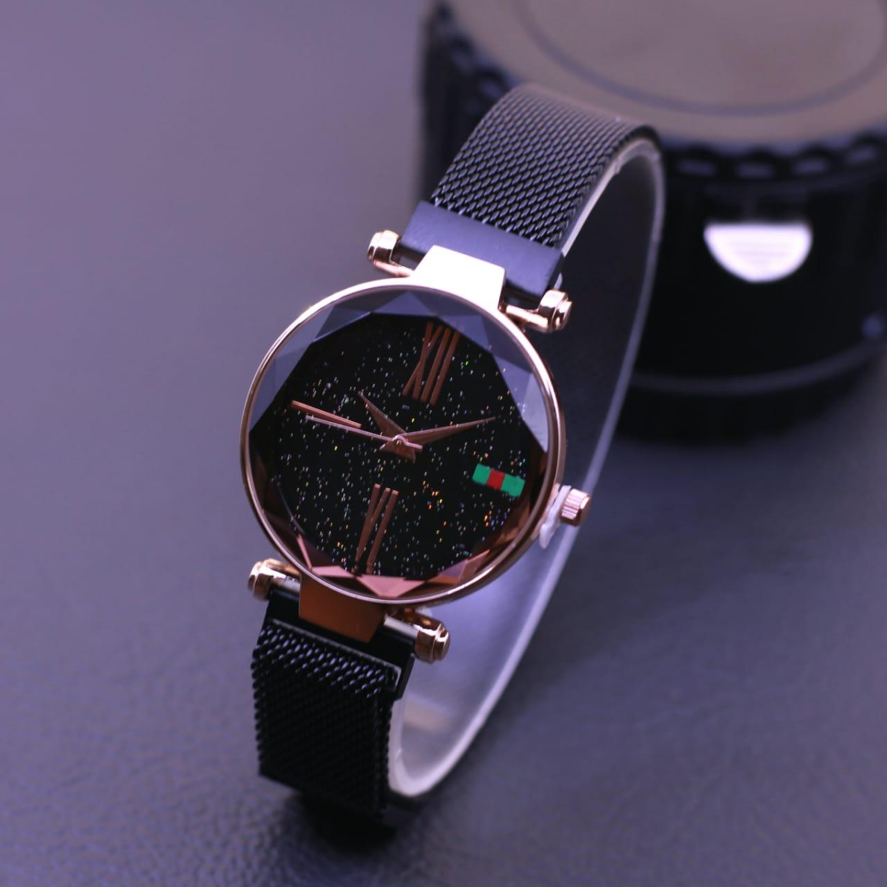 Jam tangan Dior magnet wanita-jam tangan wanita rantai pasir-lengkap dengan box
