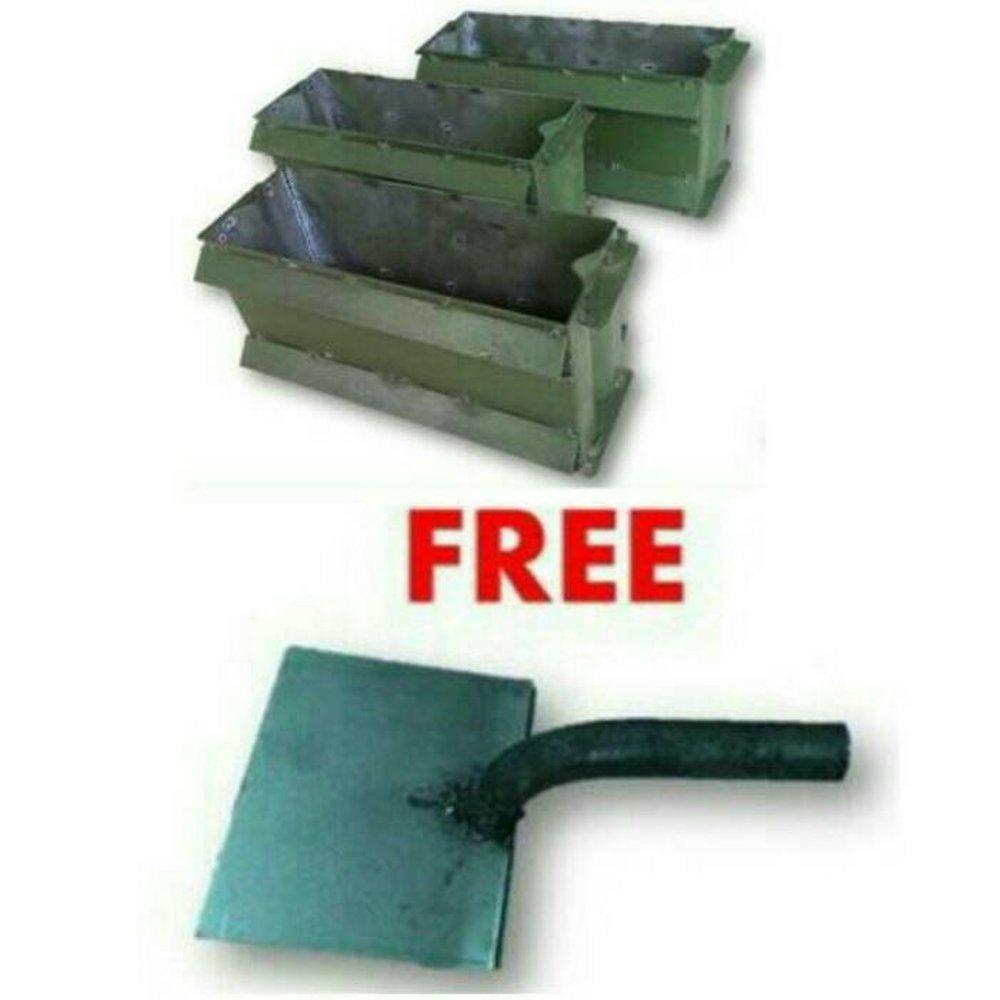 JUAL Cetakan BATAKO Bangunan Rumah/Ruko/Perkantoran Uk. 40 x 10 x 15 cm