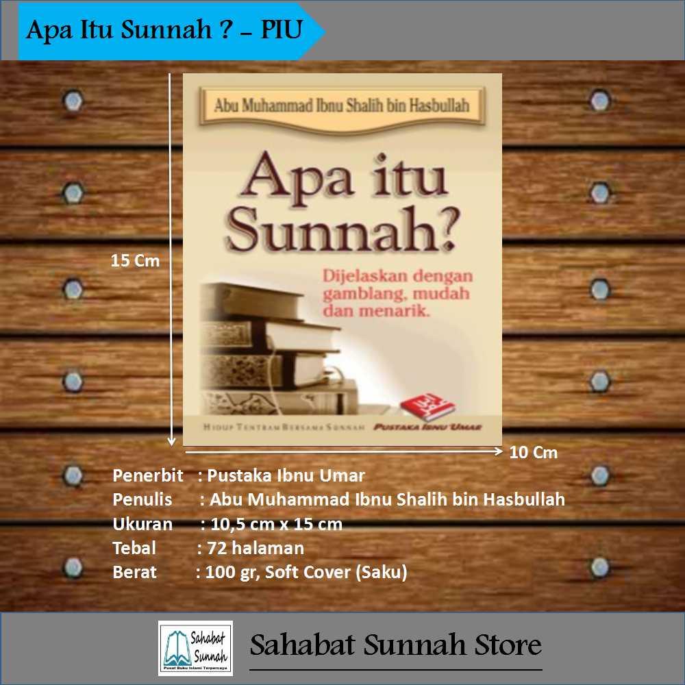 Apa Itu Sunnah - Pustaka Ibnu Umar