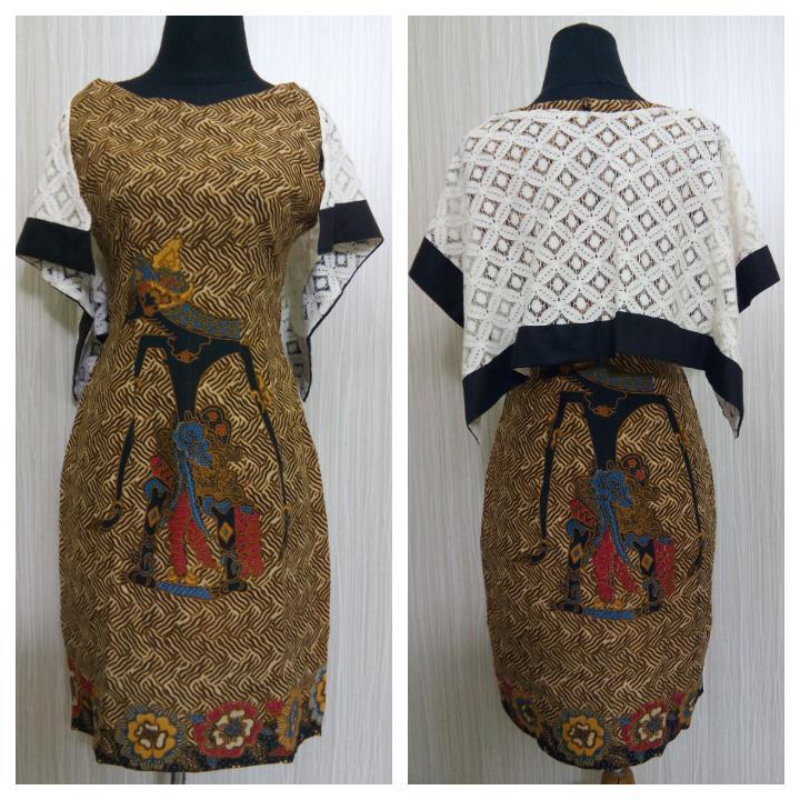 Fashion Lebaran Terlaris Dress Batik Ramadhan Sale Minidress Batik Wayang Cape RR1811 Ramadhan Ekstra Arcobaleno Promo Ramadhan Besar-Besaran baju lebaran 2018 couple, baju lebaran untuk keluarga, baju lebaran batik, baju lebaran couple, Baju Muslim