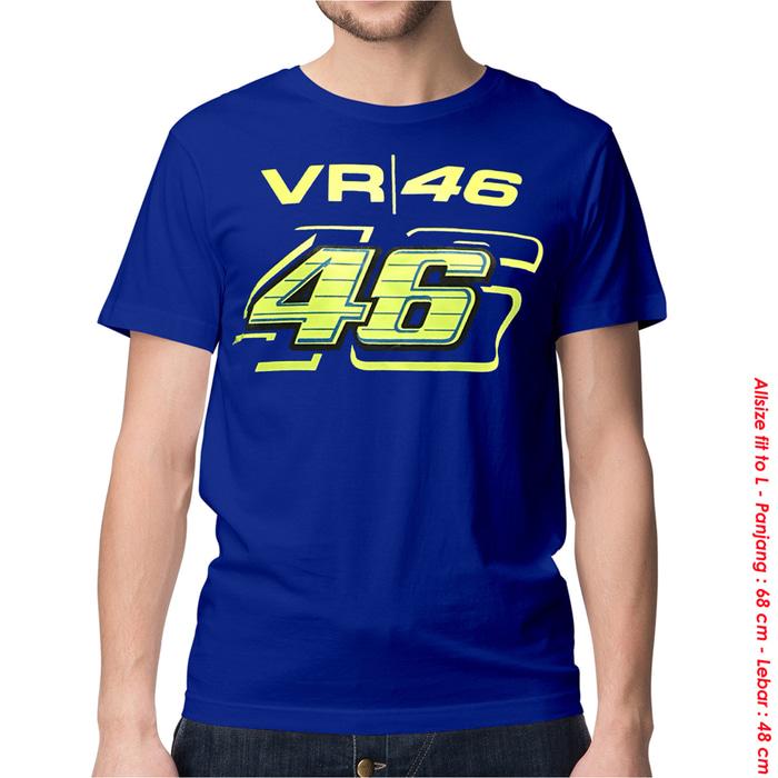 KAOS BAJU DISTRO MOTOGP - ROSSI 46 LIS