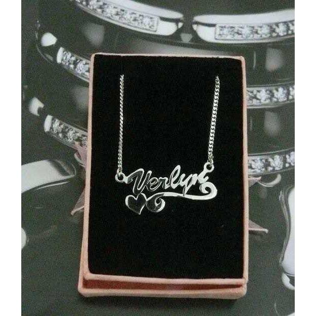 Kalung Nama Perhiasan Nama Monel Anti Karat Anti Hitam