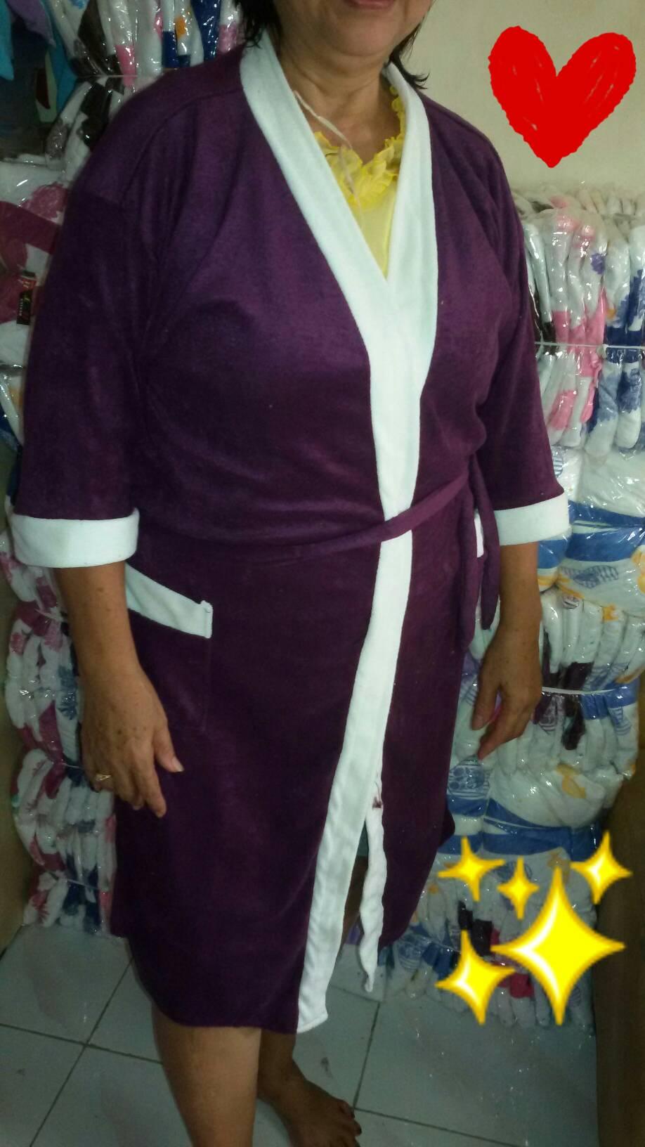 Kimono handuk Jumbo polos