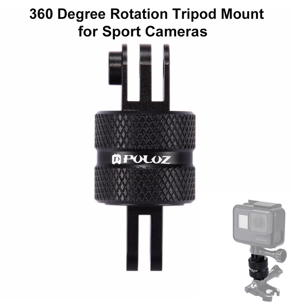 Joint Victory 360 Degree Rotation CNC Swivel Pivot Extension Arm Tripod Mount for GoPro HERO5 /4 /3+ /3 /2 /1, Xiaoyi and other Sport Cameras