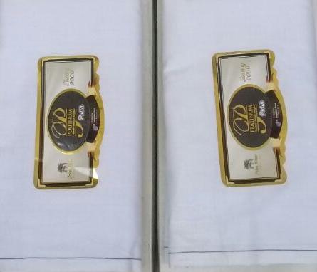 Sarung Pohon Korma Platinum Timbul Tumpal Songket Putih motif BHS