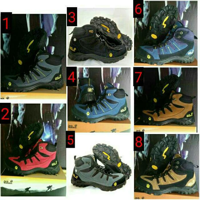 SEPATU GUNUNG JACK WOLFSKIN/TRECKING/HIKING/SNTA/OLAHRAGA GUNUNG/SPORT