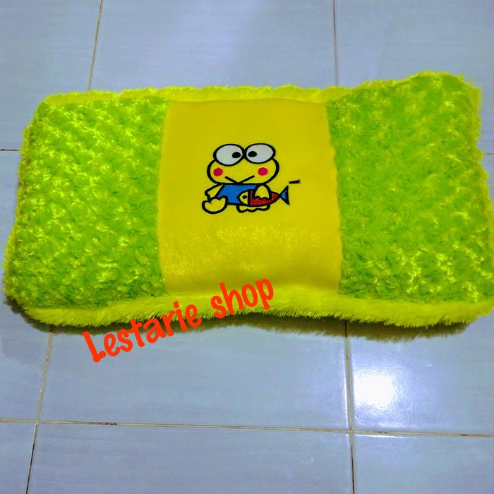 bantal boneka keropi /bantal anak/bantal karakter/bantal mobil