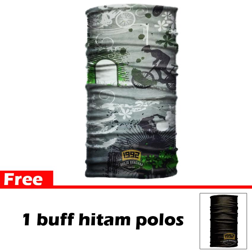 Masker Buff (BELI 1 GRATIS 1) Masker Berkendara Scarf Pria Masker Wajah Aksesoris Olahraga Outdoor Sepeda Motor - Limited Edition