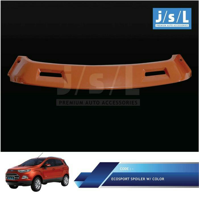 Ford Ecosport Spoiler Dengan Lampu Warna Custom/ Spoiler w/ La