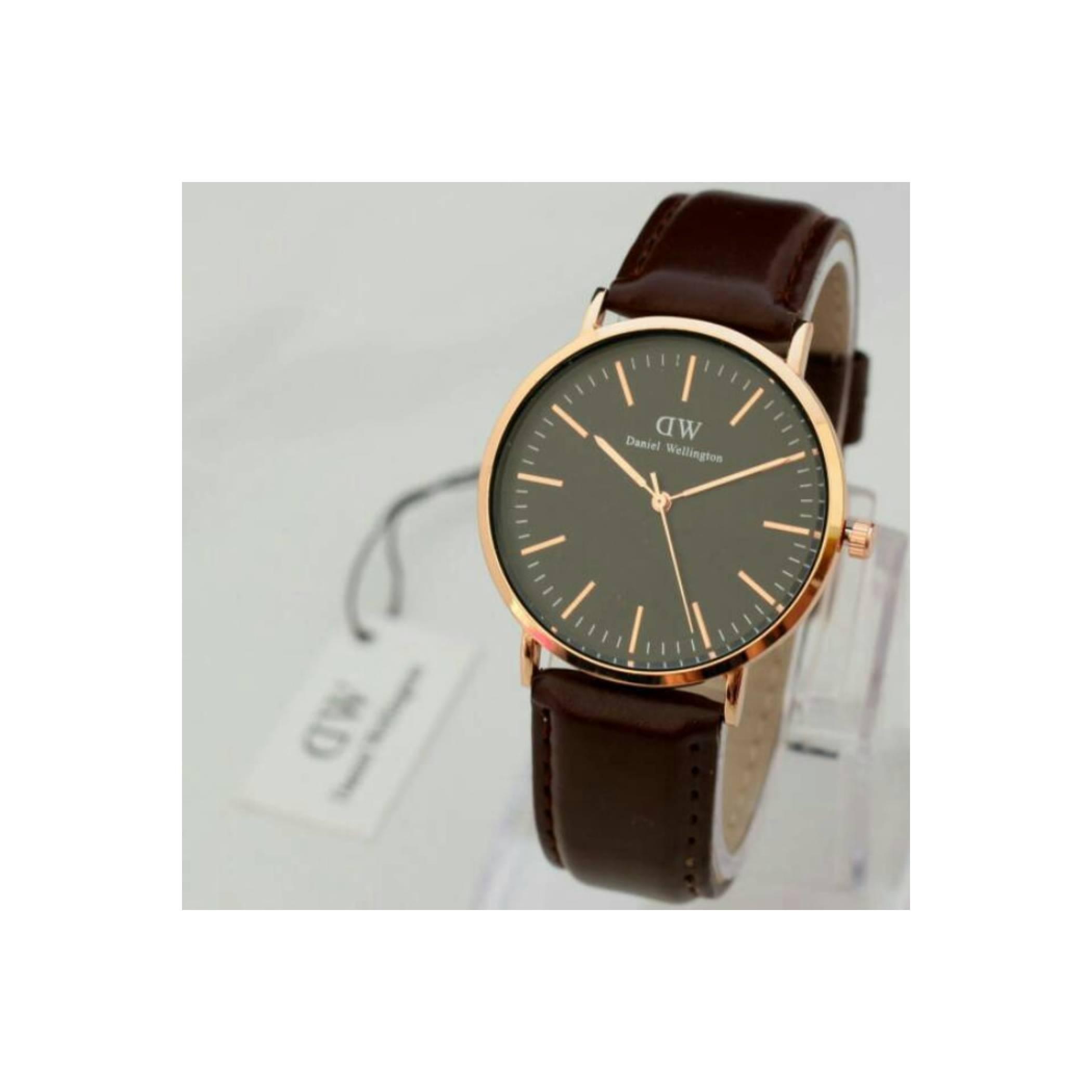 Jam Tangan Dw Daniel Wellington Leather Kw Premium