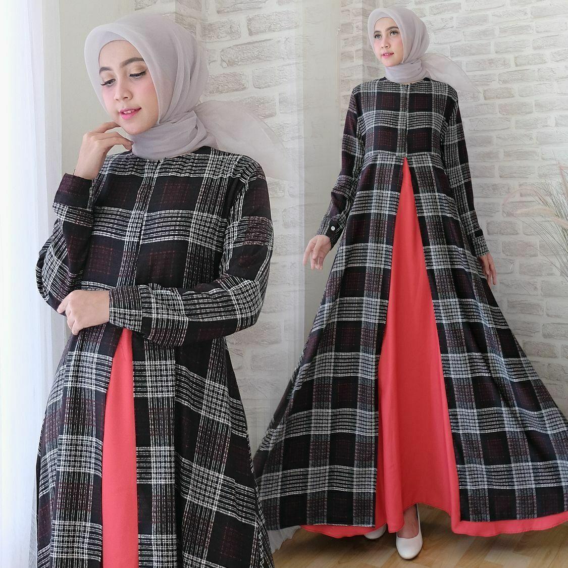 (Foto Asli) PTA Hijab Gamis Kanziola Premium Square