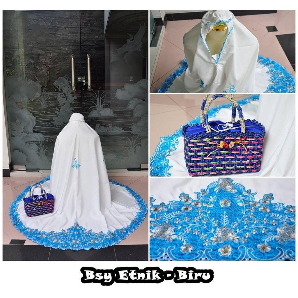 Mukena Dewasa BSY BORDIR + TAS ETNIK