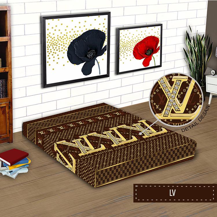 Monalisa Sarung Kasur Disperse 180x200x15 Motif Dewasa