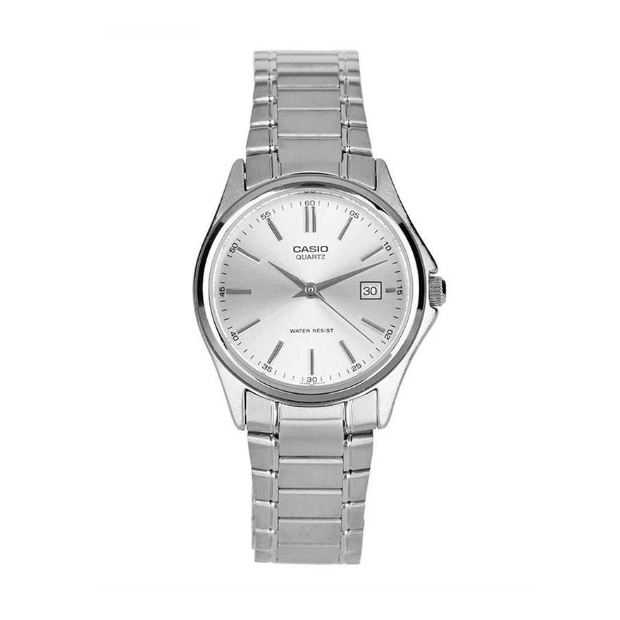 CASIO LTP-1183A-7ADF - Jam Tangan Wanita - Bahan Tali Stainless Steel - Silver