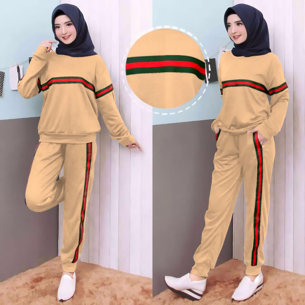 xavier setelan FiLA Baju Setelan Wanita / jamsuit korea/ jumpsuit hongkong / setelan kulot / Jamsuit Terusan / Baju Kodok Bahan adem ukuran jumbo (izael) NR