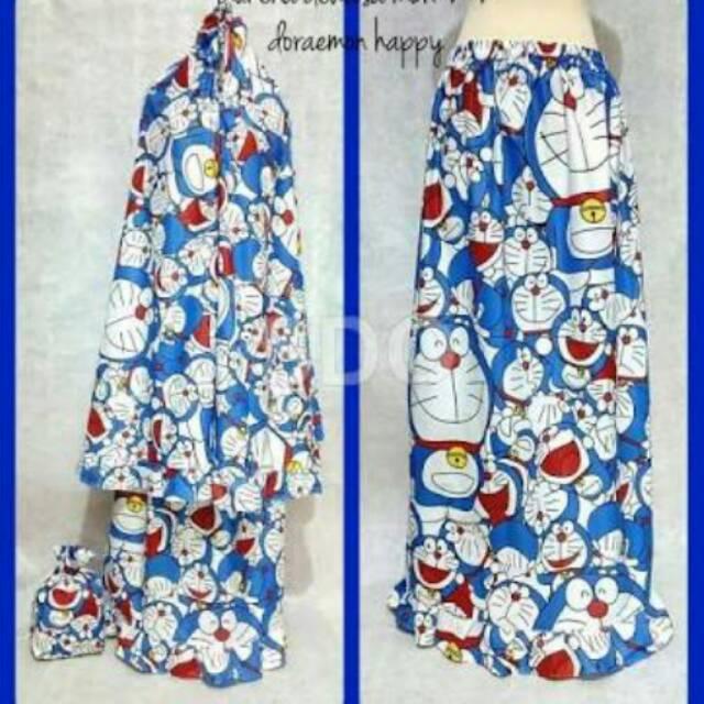 Mukena anak doraemon happy (anak size S)