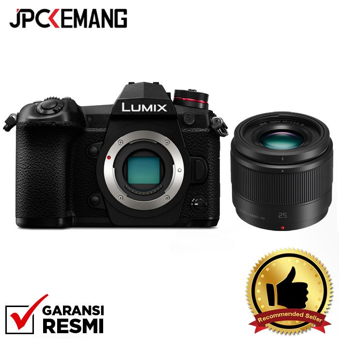 Panasonic Lumix DC-G9 Body + 25mm f/1.7 jpckemang GARANSI RESMI