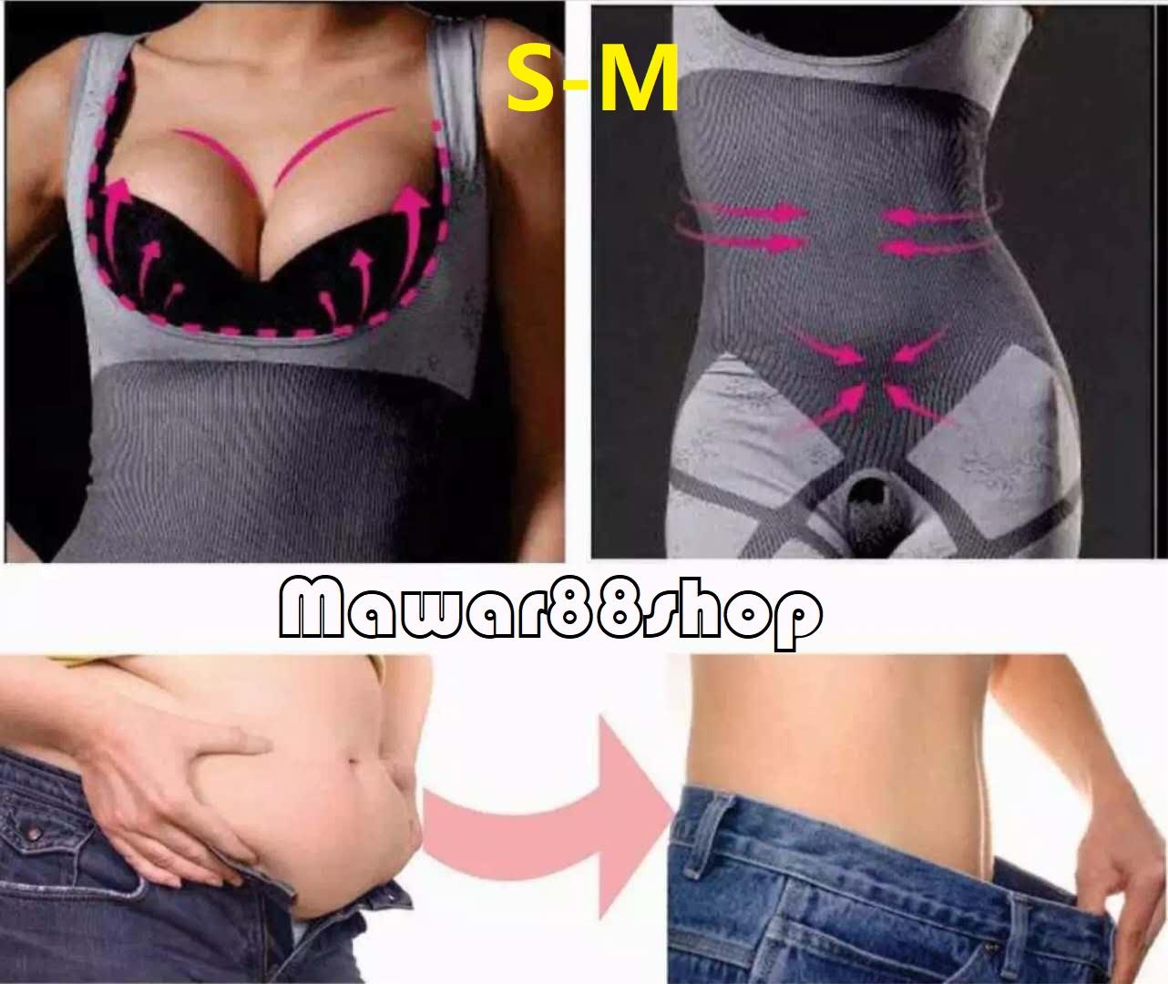 New Natural Bamboo Slimming Suit ukuran S-M