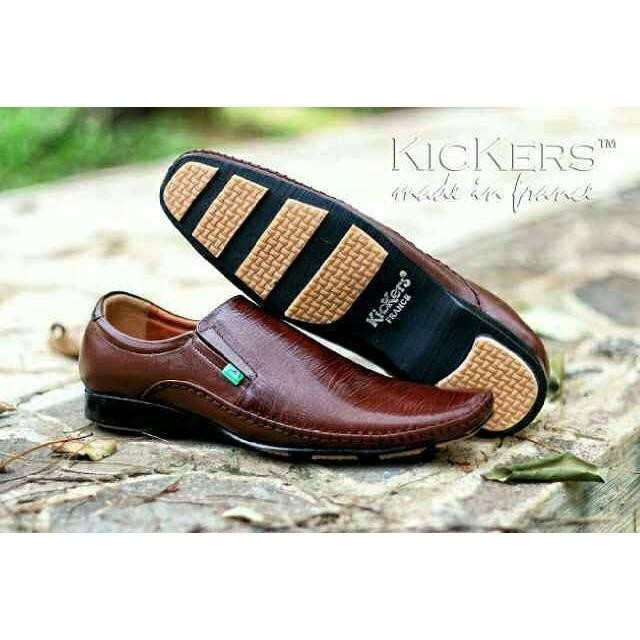 Sepatu Kulit Sepatu Pantofel Pria Sepatu Kickers Formal