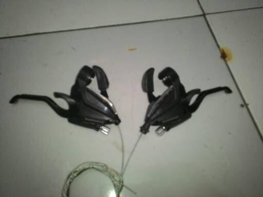 ASLI!!! shifter 7 speed shimano EF500 - b12uwe