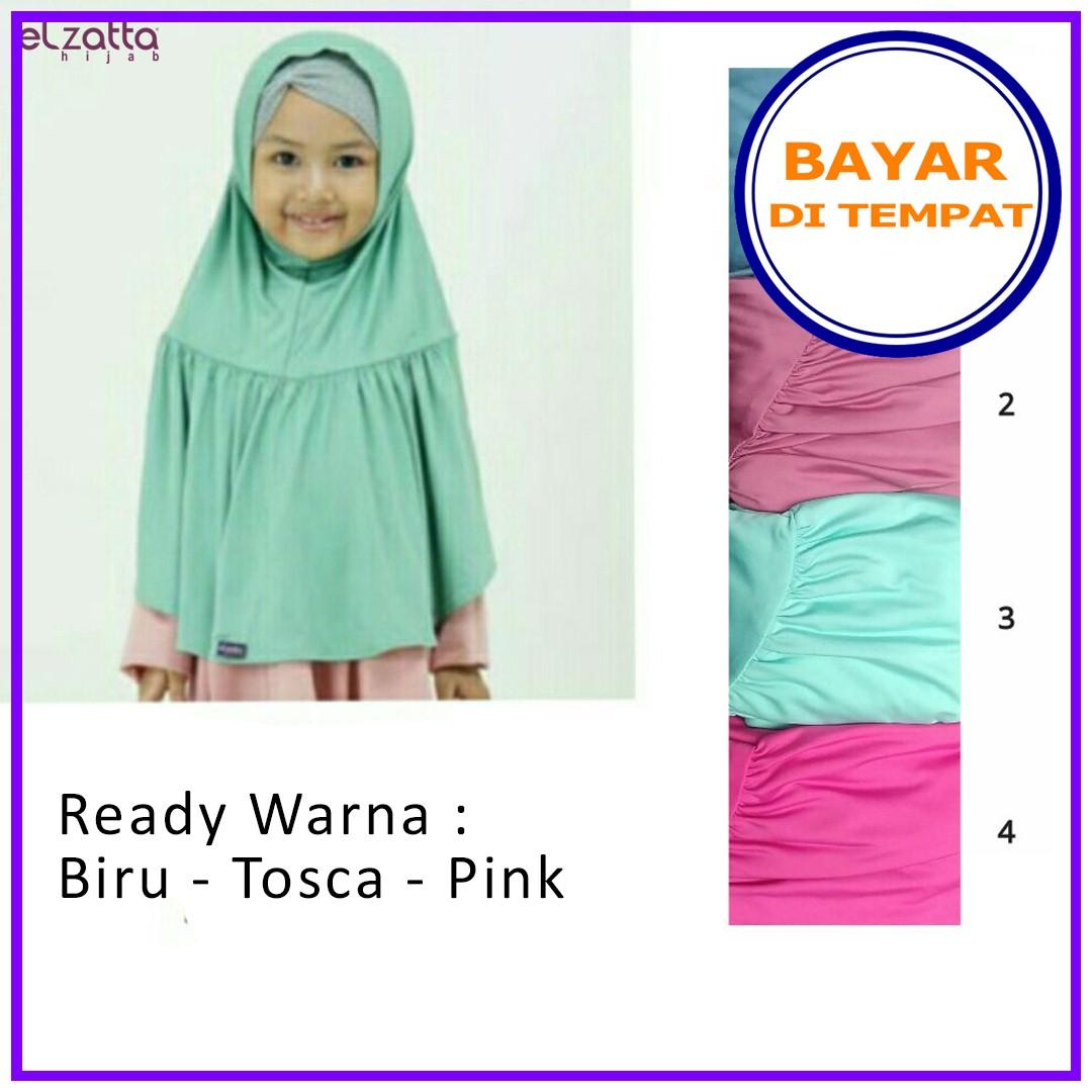 Hijab Elzatta Original Jilbab Instan Anak Anak Jilbab Anak Bergo Anak Anak Hijab Syari